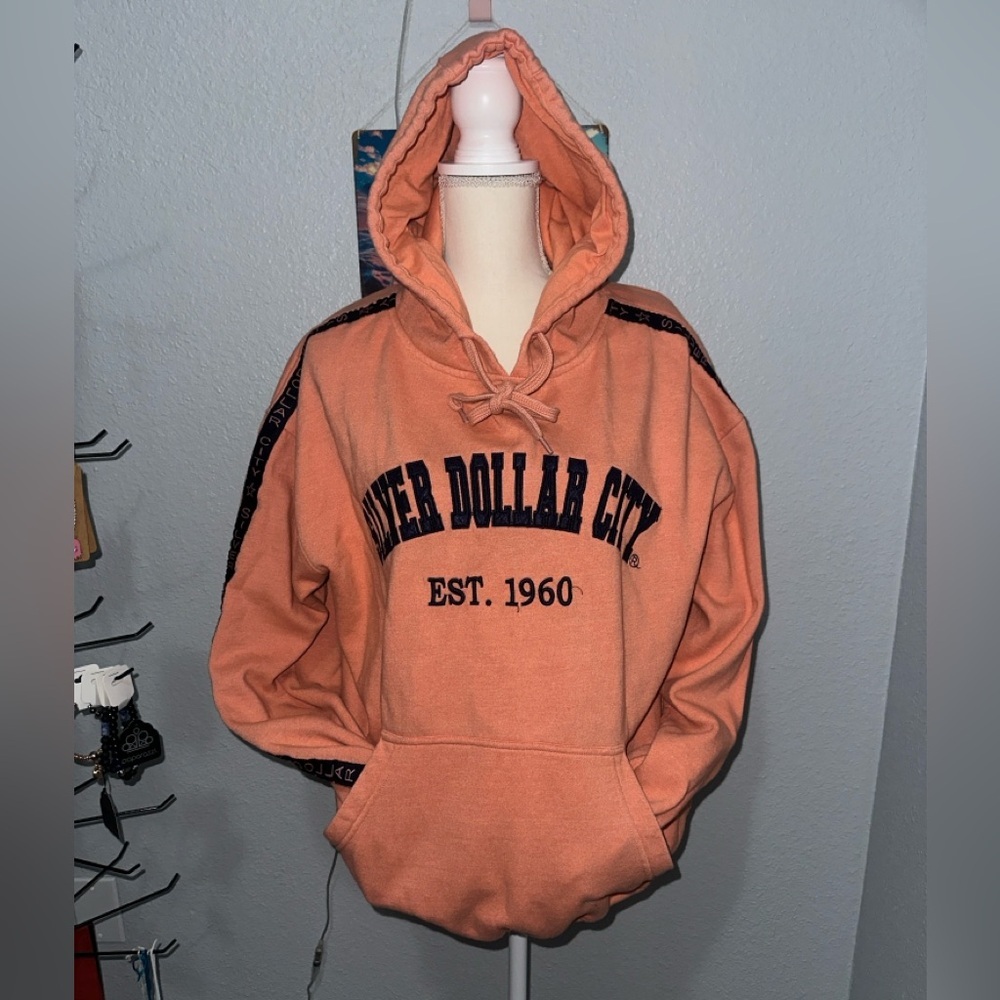 Unisex Coral Silver Dollar City Hoodie